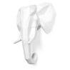 Buy Origami Elephant Head - Resin White 58956 home delivery