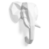 Buy Origami Elephant Head - Resin White 58956 with a guarantee