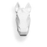 Buy Origami Horse Head - Resin White 58957 - in the UK