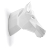 Buy Origami Horse Head - Resin White 58957 - in the UK
