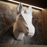 Buy Origami Horse Head - Resin White 58957 in the United Kingdom