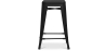 Buy Industrial Design Bar Stool - Matte Steel - 60cm - Metalix Mint 58993 - prices