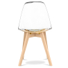 Buy Dining Chair Transparent Scandinavian Design - Sely  Transparent 58592 - in the UK