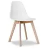 Buy Dining Chair Scandinavian Design Brielle  White 58593 at MyFaktory