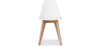 Buy Dining Chair Scandinavian Design Brielle  White 58593 - in the UK