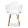 Buy Premium Design Dawood chair Grey transparent 58594 - in the UK