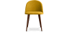 Buy Dining Chair Bennett Scandinavian Design Premium - Dark legs Yellow 58982 at MyFaktory