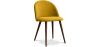 Buy Dining Chair Evelyne Scandinavian Design Premium - Dark legs Yellow 58982 - prices