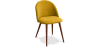 Buy Dining Chair Evelyne Scandinavian Design Premium - Dark legs Yellow 58982 at MyFaktory