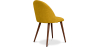 Buy Dining Chair Bennett Scandinavian Design Premium - Dark legs Yellow 58982 home delivery