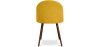 Buy Dining Chair Evelyne Scandinavian Design Premium - Dark legs Yellow 58982 with a guarantee