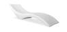 Buy Designer Garden Sun Lounger - Loren White 59003 - prices