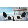 Buy Designer Garden Sun Lounger - Loren White 59003 in the United Kingdom