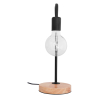Buy Scandinavian style table lamp - Prinston Black 58979 - in the UK