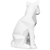 Buy Decorative Figure Fox - Matte White - Foux White 59013 in the United Kingdom