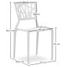 Buy Viena Chair  White 29575 home delivery