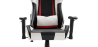 Buy Gaming Desk Chair Reclinable 180º Ergonomic  White 59025 home delivery