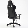 Buy Gaming Desk Chair Reclinable 180º Ergonomic  White 59025 with a guarantee