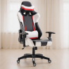 Buy Gaming Desk Chair Reclinable 180º Ergonomic  White 59025 at MyFaktory
