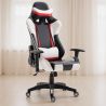 Buy Gaming Desk Chair Reclinable 180º Ergonomic  White 59025 - prices