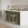 Buy Bar Stool  Victoire- 65cm - Design Transparent Transparent 29573 - prices