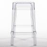 Buy Bar Stool  Victoire- 65cm - Design Transparent Transparent 29573 at MyFaktory