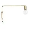 Buy Golden wall lamp - Soriel Gold 59029 - in the UK