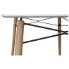 Buy Deswood Rectangular Dining Table White 59075 home delivery