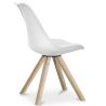 Buy Premium Scandinavian design Brielle chair with Cushion White 58292 in the United Kingdom