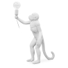 Buy Table Lamp - Monkey Living Room Lamp - Reni Black 58443 in the United Kingdom