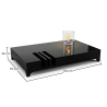 Buy Contemporary Floor-Standing Ethanol Fireplace - VPF-FD89-BLACK Black 16958 at MyFaktory