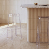 Buy  Bar Stool Victoire - 75cm - Design Transparent Transparent 29571 - prices