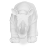 Buy Decorative Figure Rhino - Matte White - Rhynom White 59161 - in the UK