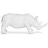 Buy Decorative Figure Rhino - Matte White - Rhynom White 59161 at MyFaktory