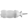 Buy Decorative Figure Rhino - Matte White - Rhynom White 59161 at MyFaktory