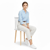 Buy Scandinavian style chair - Jaley White 59145 at MyFaktory