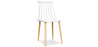 Buy Scandinavian style chair - Jaley White 59145 home delivery