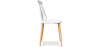 Buy Scandinavian style chair - Jaley White 59145 - in the UK