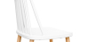Buy Scandinavian style chair - Jaley White 59145 home delivery