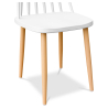 Buy Scandinavian style chair - Jaley White 59145 in the United Kingdom