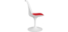 Buy Dining Tulipa chair white with cushion Red 59156 home delivery