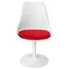 Buy Dining Chair - White Swivel Chair - Tulipa Red 59156 - in the UK