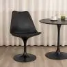 Buy Dining Chair - Black Swivel Chair - Tulipa Black 59159 - prices