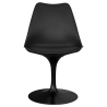 Buy Dining Chair - Black Swivel Chair - Tulipa Black 59159 - in the UK