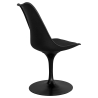 Buy Dining Chair - Black Swivel Chair - Tulipa Black 59159 with a guarantee