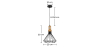 Buy Black metal and wood ceiling lamp - Fenris Black 59162 - prices