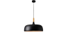 Buy Ceiling lamp in black metal and wood - Cirkas Black 59163 - prices