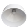 Buy White metal and wood ceiling lamp - Vidar White 59164 in the United Kingdom