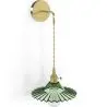 Buy Gold metal and glass wall lamp - Sven Green 59165 - prices