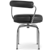 Buy Swivel Chair - Premium Leather Black 13157 at MyFaktory